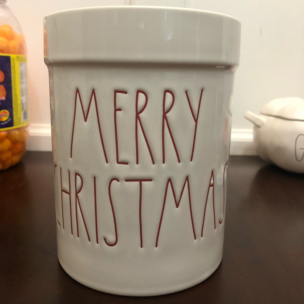 Rae dunn “merry Christmas” utensil holder